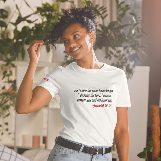 Jeremiah 29: 11 Short-Sleeve Unisex T-Shirt